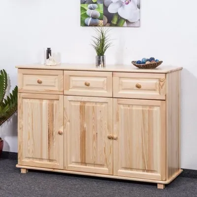 Produktbild von Kommode Massivholz 009 - Abmessung 100 x 150 x 45 cm (H x B x T)