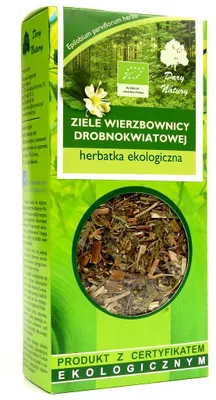HERBATKA ZIELE WIERZBOWNICY DROBNOKWIATOWEJ BIO 50 g - DARY NATURY