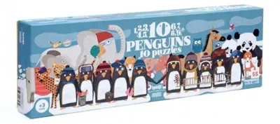 Productafbeelding van Londji Puzzel voor kinderen - Pinguïns, 55 stukjes, vanaf 3 jaar