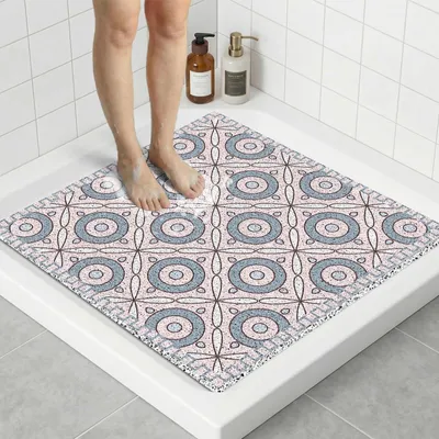 Obrázek produktu pro PVC sprchová podložka, 70x70 cm, s protiskluzovou úpravou