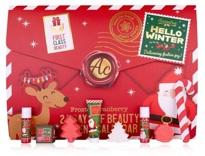 Imagen del producto de Calendario de adviento accentra para el cuidado de la piel 2025: 24 productos de belleza para niños y niñas