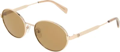 Produktbild von Liu Jo LJ163S Yellow gold 55/19/140 Damen Sonnenbrillen