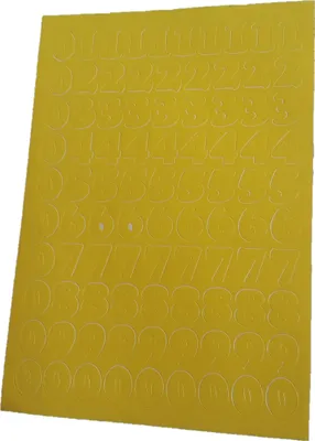 Obrázek produktu pro Samolepicí písmena a číslice