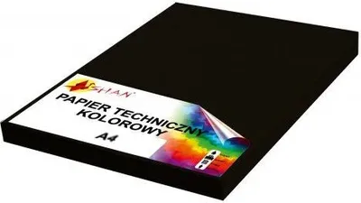 Produktbild von Farbpapier A4 160g schwarz 50 Blatt