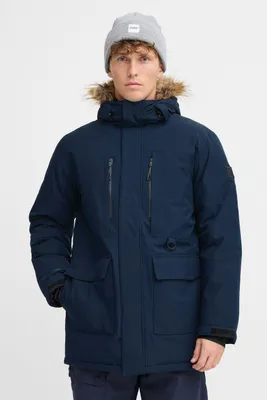 Produktbild von NORTH BEND NBBruce Herren Winterjacke Parka Mantel Jacke atmungsaktiv wärmend wasserdicht Kapuze Reißverschlusstaschen Wassersäule 10.000 mm W-PRO Wetterschutzsystem