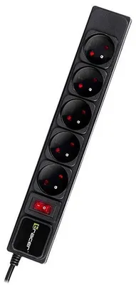 Produktbild von Tracer PowerWatch Black 5 Netzsteckdose(n) 3 m
