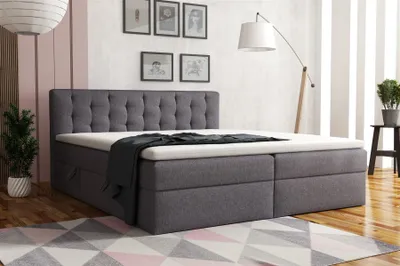 Produktbild von Boxspringbett Schlafzimmerbett DIAGO 200x200cm inkl.Bettkasten
