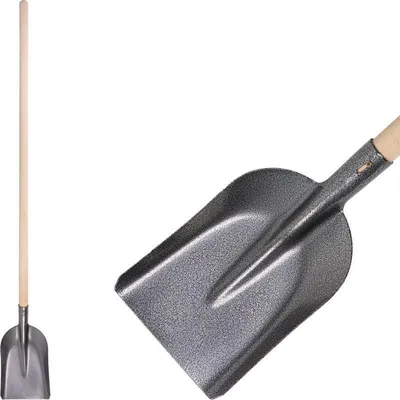 Immagine prodotto di Pala S504A.WH, modello 7131 dritta, Slim, KomaXit, manico in legno