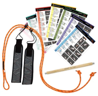 Produktbild von Slingtrainer – Basissatz – 1 Slingtrainer, Abstandshalter und 7 Übungsposter im Format A4 – Slingtrainer-Set