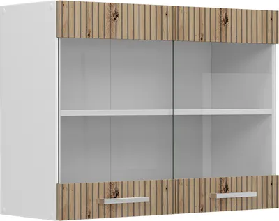 Produktbild von Küchenglasschrank Vicco R-Line Artisan-Eiche 80 cm, Model 49063