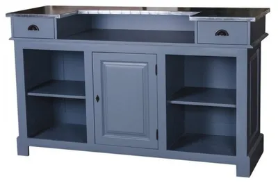 Obrázek produktu pro Casa Padrino Secesní pultová skříňka 160 cm pultová skříňka venkovského stylu kování obchodu - všechny barvy