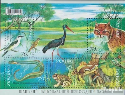 Produktbild von Briefmarken Ukraine 2006 Mi Block56 (kompl.Ausg.) postfrisch Naturpark Schatsk
