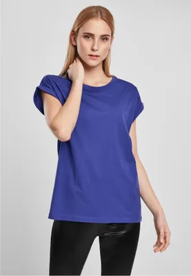 Produktbild von Urban Classics T-Shirt Damen Ladies Extended Shoulder Tee lila S