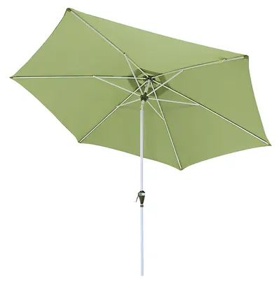 Produktbild von Doppler Active 320 Auto-Tilt, Terrassenschirm, Sechseck, Grün, Stoff, Polyester, Stahl, Aluminium