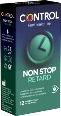 Produktbild von Control - Non Stop Retard Condoms 12 Units
