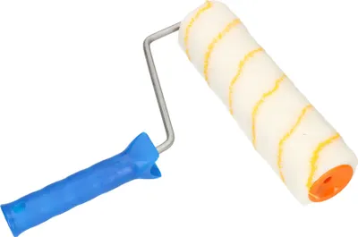 Zdjęcie produktu dla KOTARBAU® Walek malarski zólty gwint 250 mm z plastikowa raczka Walek malarski Pedzel Pedzel Pedzel Pedzel Pedzel do prac malarskich i renowacyjnych