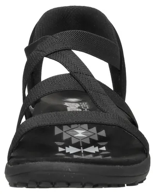 Produktbild von Skechers Slip-Ins: Reggae Slim Sandalen Plat - Zwart - Maat 39