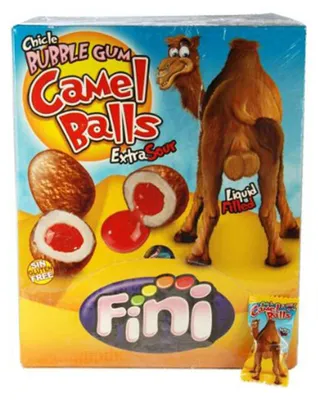 Obrázek produktu pro Bubble Gum Boom Camel Balls s tekutou třešňovou náplní Zobrazit