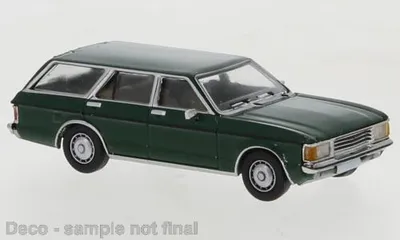Produktbild von Brekina PCX870404 - 1/87 Ford Granada MK I Turnier, dunkelgrün, 1974 - Neu