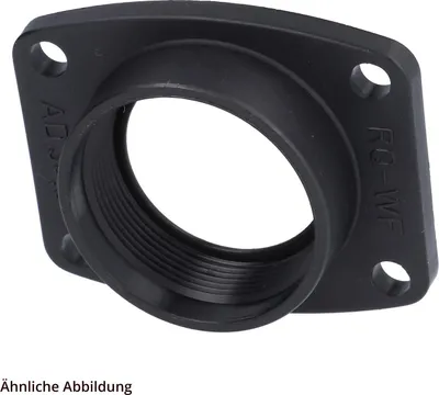Productafbeelding van FLEXA FFLG 54/M63: Flensaansluiting zonder flensafdichting, schroefdraad M63x1,5 voor een buitendiameter van 54,5 mm