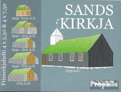 Produktbild von Briefmarken Dänemark - Färöer 2006 Mi MH28 (kompl.Ausg.) gestempelt Kirche von Sandur