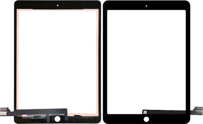 Produktbild von Display Glas für iPad Pro9.7" A1673 A1674 A1675 Touch Screen Front Digitizer schwarz