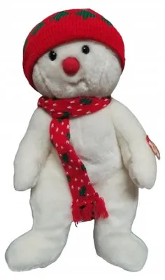 Produktbild von Ty Beanie Buddy Snowboy The Snowman Großes Plüschtier 35cm