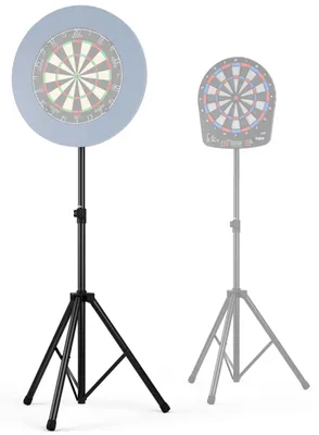 Produktbild von KOTO - Heavy Duty Dartständer, geeignet für Sisal- & elektronische Dartscheiben, zusammenklappbar, höhenverstellbar