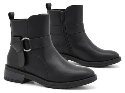 Produktbild von Stiefeletten mit Absatz Purapiel Bro19 schwarz