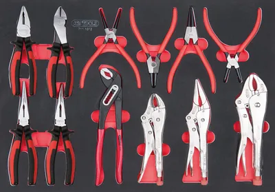 Zdjęcie produktu dla KS TOOLS Zestaw szczypiec SCS 12 szt. z wkładką 1/1 - 711.1012