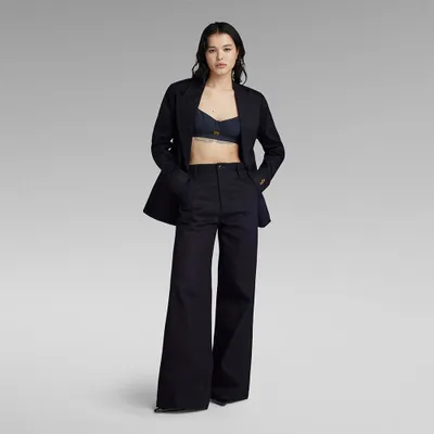 Produktbild von G-star Marine Blazer Schwarz S Frau Schwarz S