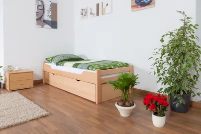 Produktbild von Ausziehbett, 200cm x 90cm x 55,50cm (LxBxH)