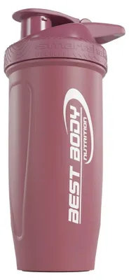 Produktbild von Best Body Nutrition - Edelstahl Shaker - Design Best Body Nutrition, 1 x Stück, Farbe: matt altrosa