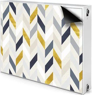 Produktbild von Magnet Radiator Magnet Mat Heizkörperverkleidung Heizkörper-Abdeckung Heizung 80x60 cm  - Bunte, vektoren