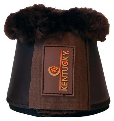Image de Kentucky Horsewear Cloches de sabot en cuir Sheepskin