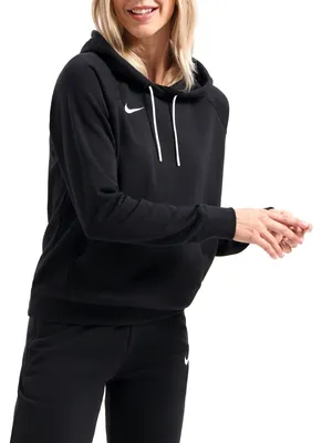 Produktbild von Nike Damen Women's Team Club 20 Hoodie Kapuzenpullover, Schwarz / Weiss Weiss, S