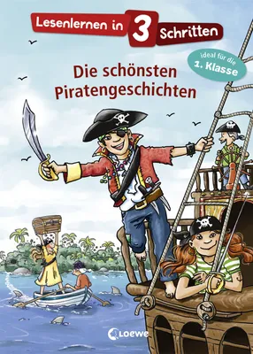 Produktbild von Lesenlernen in 3 Schritten - Die schönsten Piratengeschichten