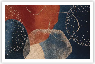 Produktbild von Poster - Poster ohne Rahmen - Die Farben Formen Geometrie - 91,5x61 cm - Wand Bild - Wanddeko - Wandbilder - Kunstposter - Wandposter - Bilder - Kunstdruck - Wanddekoration - Wandbild P2XAA91x61-5098