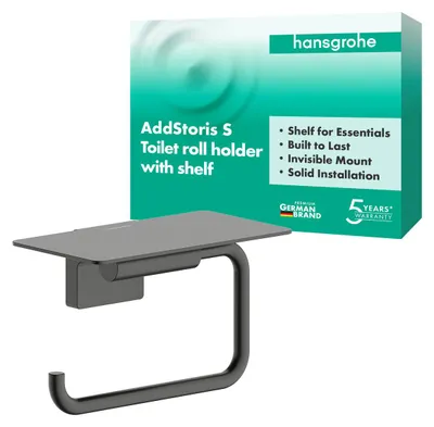 Produktbild von Hansgrohe 41789340 Papierrollenhalter AddStoris S