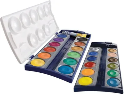 Produktbild von Pelikan Deckfarbkasten Schul Standard K24 24 Farben