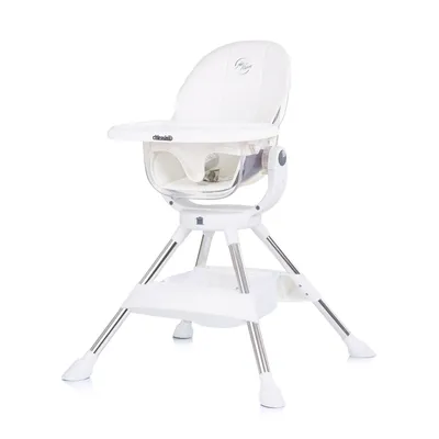 Image de Chipolino Vision Chaise haute pivotante à 360° avec baignoire et coussin d'assise
