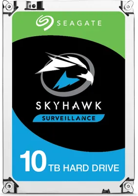 Produktbild von ST10000VE0008  Seagate SkyHawk AI 3.5 Zoll 10000 GB Serial ATA III