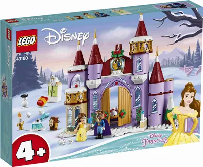 Produktbild von LEGO 43180 Disney Princess Belles winterliches Schloss, Die Schöne und das Biest, Spielzeug für Vorschulkinder ab 4 Jahren