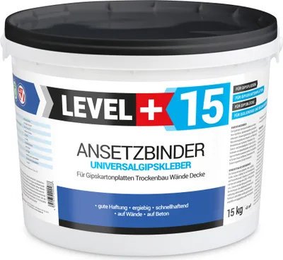 Produktbild von Ansetzbinder 15Kg Gipskleber Klinker Verblender Gipsplatten Riemchen Dekor RM15