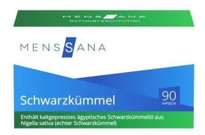 Produktbild von Schwarzkümmel Menssana Kapseln 90 St