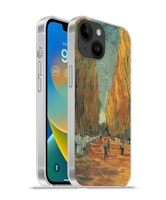 Produktbild von MuchoWow® Handyhülle Schutzhülle Hülle für Apple iPhone 14 - Softcase Elysische Felder - Vincent van Gogh Silikon Softcase Handy Hülle - Mobiltelefonhülle