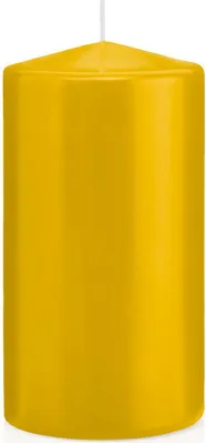 Produktbild von Stumpenkerzen Dotter Gelb 150 x Ø 78 mm, 8 Stück