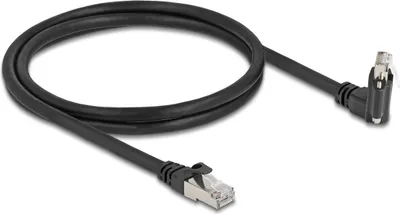 Obrázok produktu pre DeLOCK 80917, 1 m, Cat6, S/FTP (S-STP), RJ-45, RJ-45, Čierna