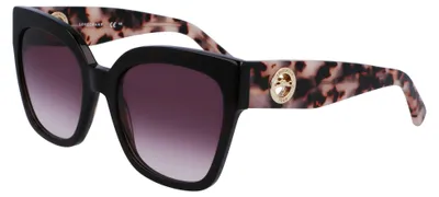 Produktbild von Longchamp LO717S N Dark havana 55/21/140 Damen Sonnenbrillen