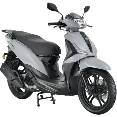 Produktbild von Motorroller Libero 125 ccm 90 km/h 16-Zoll grau-schwarz
